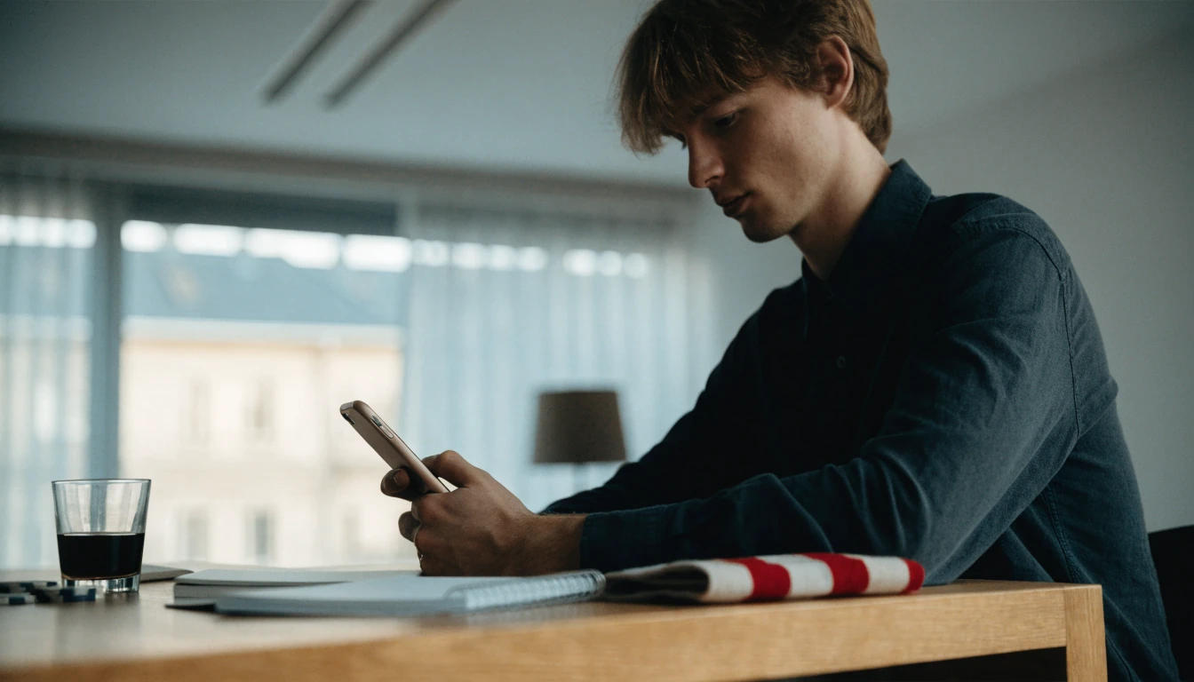 Svensk man jämför casinon online vid skrivbord