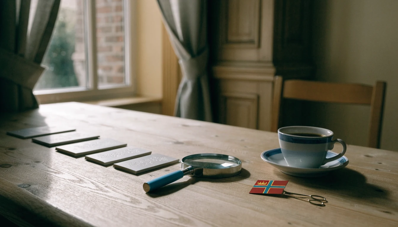 Jämförelse av casinon i Sverige med förstoringsglas och kaffekopp